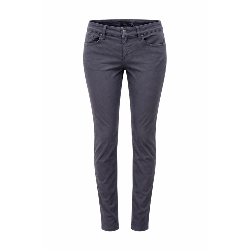 prAna Nylon Stretch Hiking Pants Womens 8 Charcoal Soft Comfy 3131